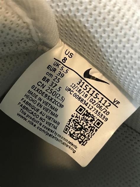 how do you tell if nike shoes are fake|nike jersey authentic code check.